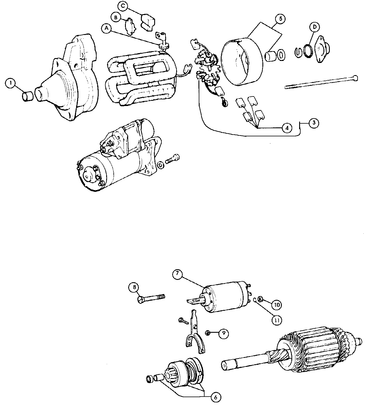 Starter Motor – Bosch 1979-83